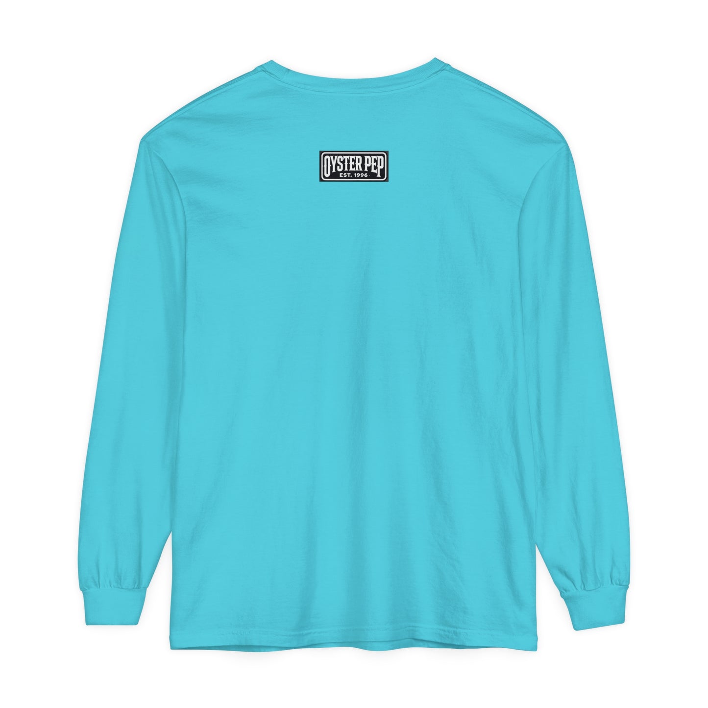 Oyster Pep adapter Logo Unisex Garment-dyed Long Sleeve T-Shirt