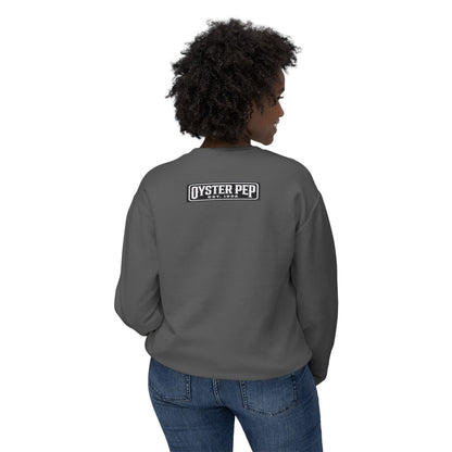 Oyster Pep Finest Unisex Lightweight Crewneck Sweatshirt