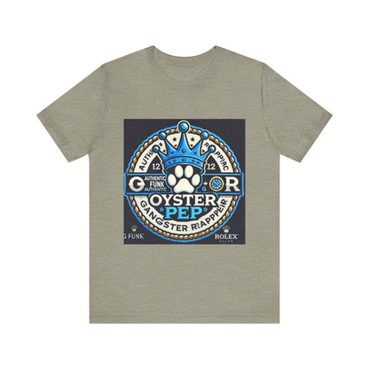 Oyster Pep Dogg Logo Unisex Jersey Short Sleeve Tee