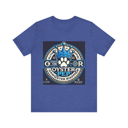 Oyster Pep Dogg Logo Unisex Jersey Short Sleeve Tee