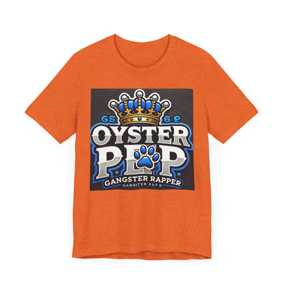 Oyster Pep Logo k9 Unisex Jersey Short Sleeve Tee