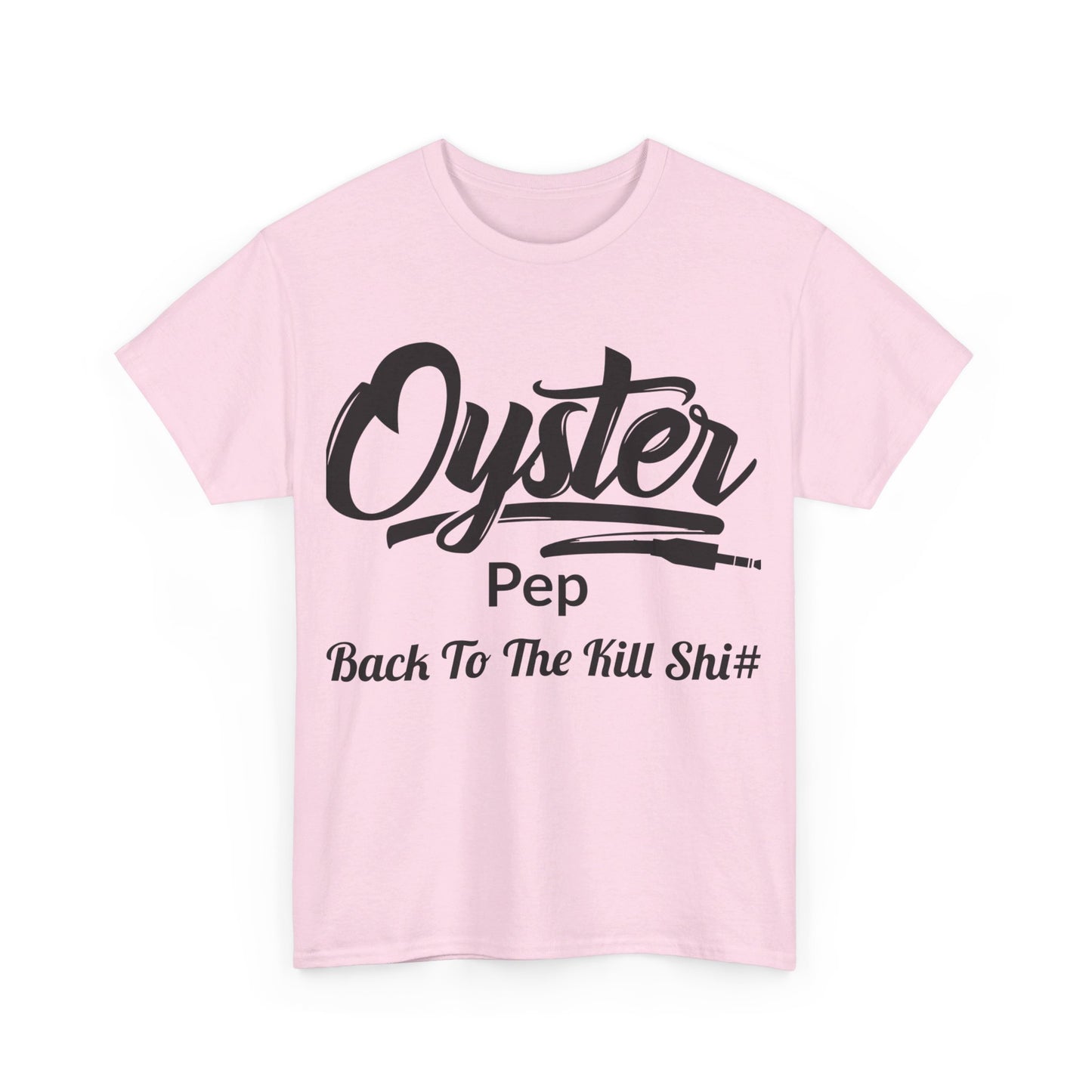 Oyster Pep basiz logo Unisex Heavy Cotton Tee