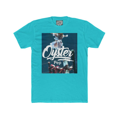 Oyster Pep Wrestle Unisex Cotton Crew Tee