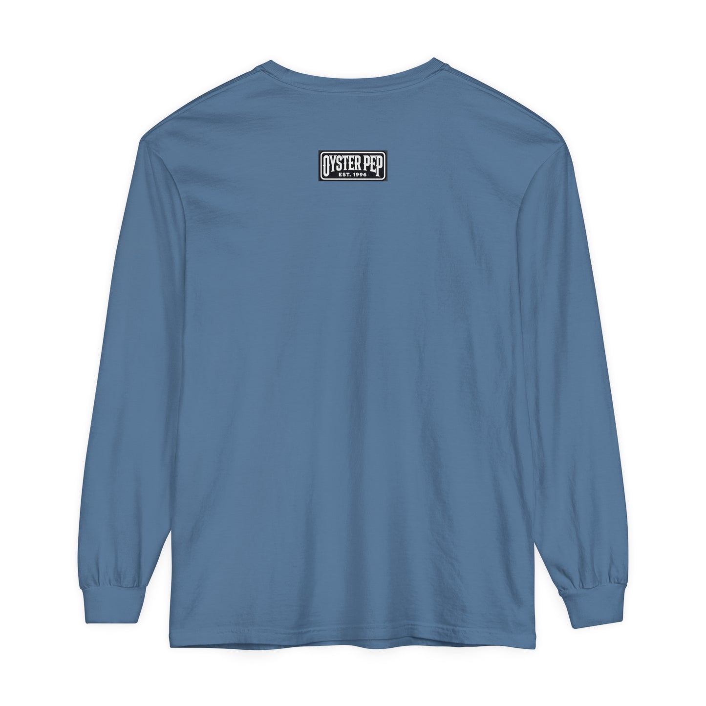 Oyster Pep adapter Logo Unisex Garment-dyed Long Sleeve T-Shirt