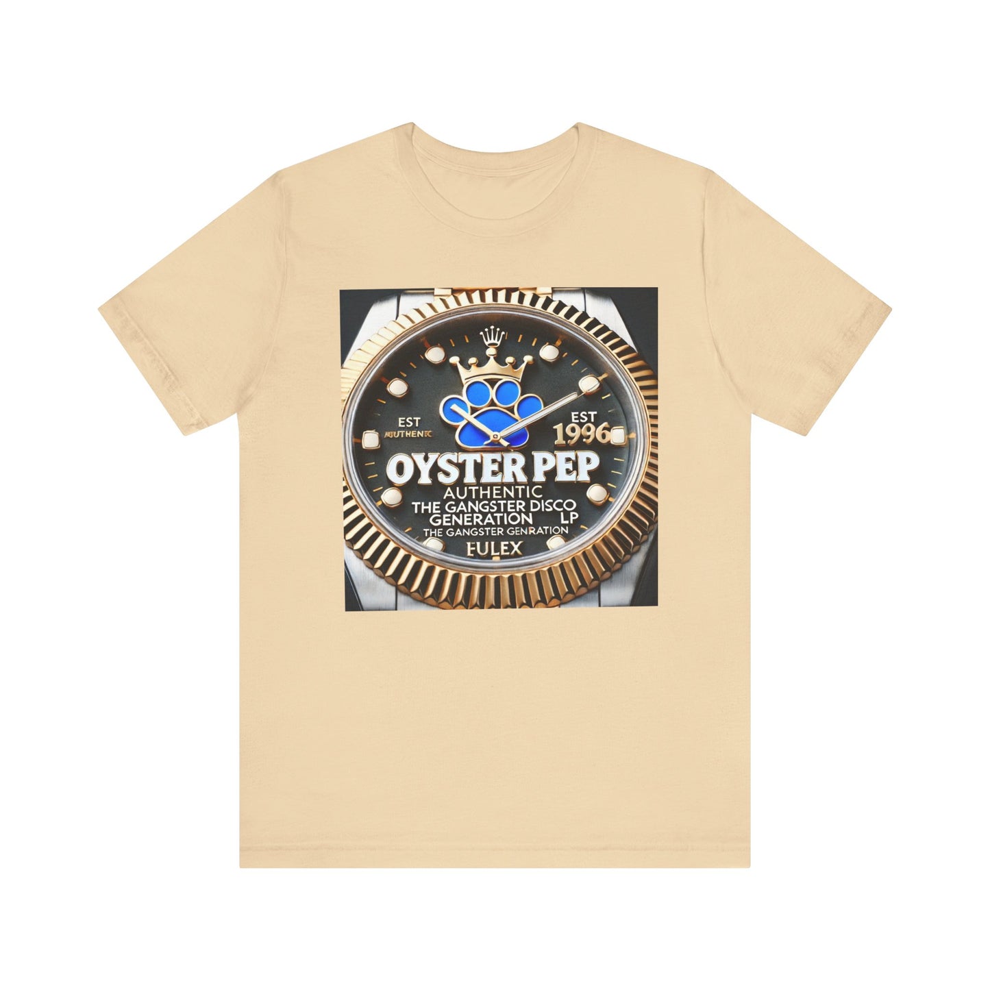 Oyster Pep Gold DTA  Bezel Logo Unisex Jersey Short Sleeve Tee