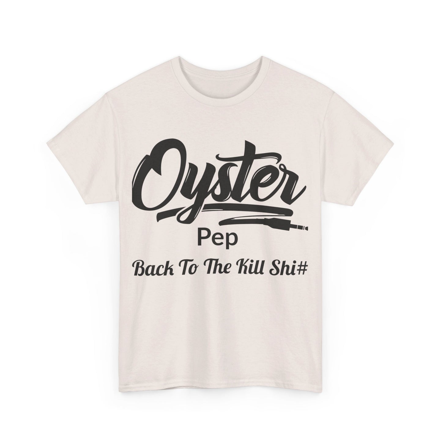 Oyster Pep basiz logo Unisex Heavy Cotton Tee