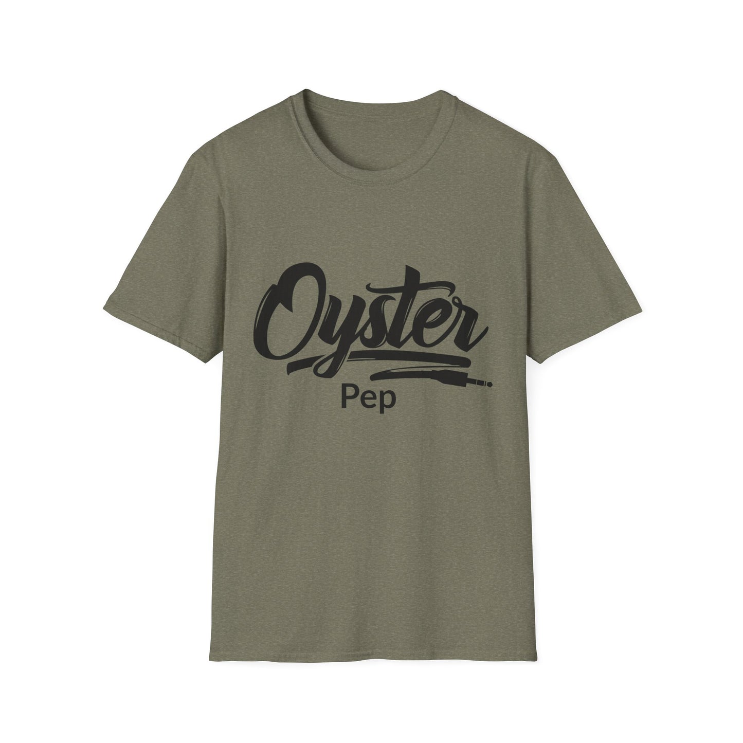 Oyster Pep Adapter Logo on Unisex Soft style T-Shirt