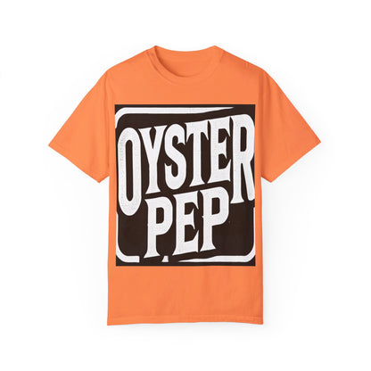 Oyster Pep G Logo Unisex Garment-Dyed T-shirt