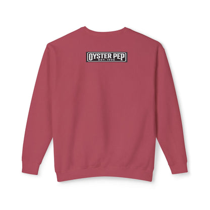 Oyster Pep Finest Unisex Lightweight Crewneck Sweatshirt