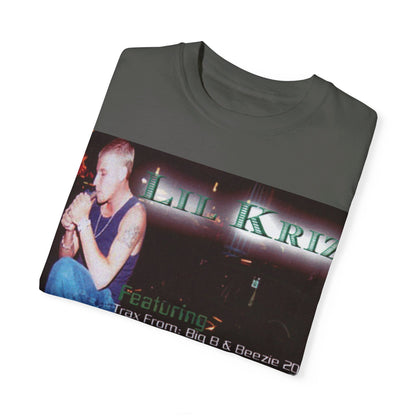 Lil Kriz Gimme The Night Unisex Garment-Dyed T-shirt