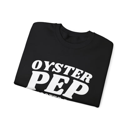 OYSTER PEP Visualize logo Unisex Heavy Blend™ Crewneck Sweatshirt