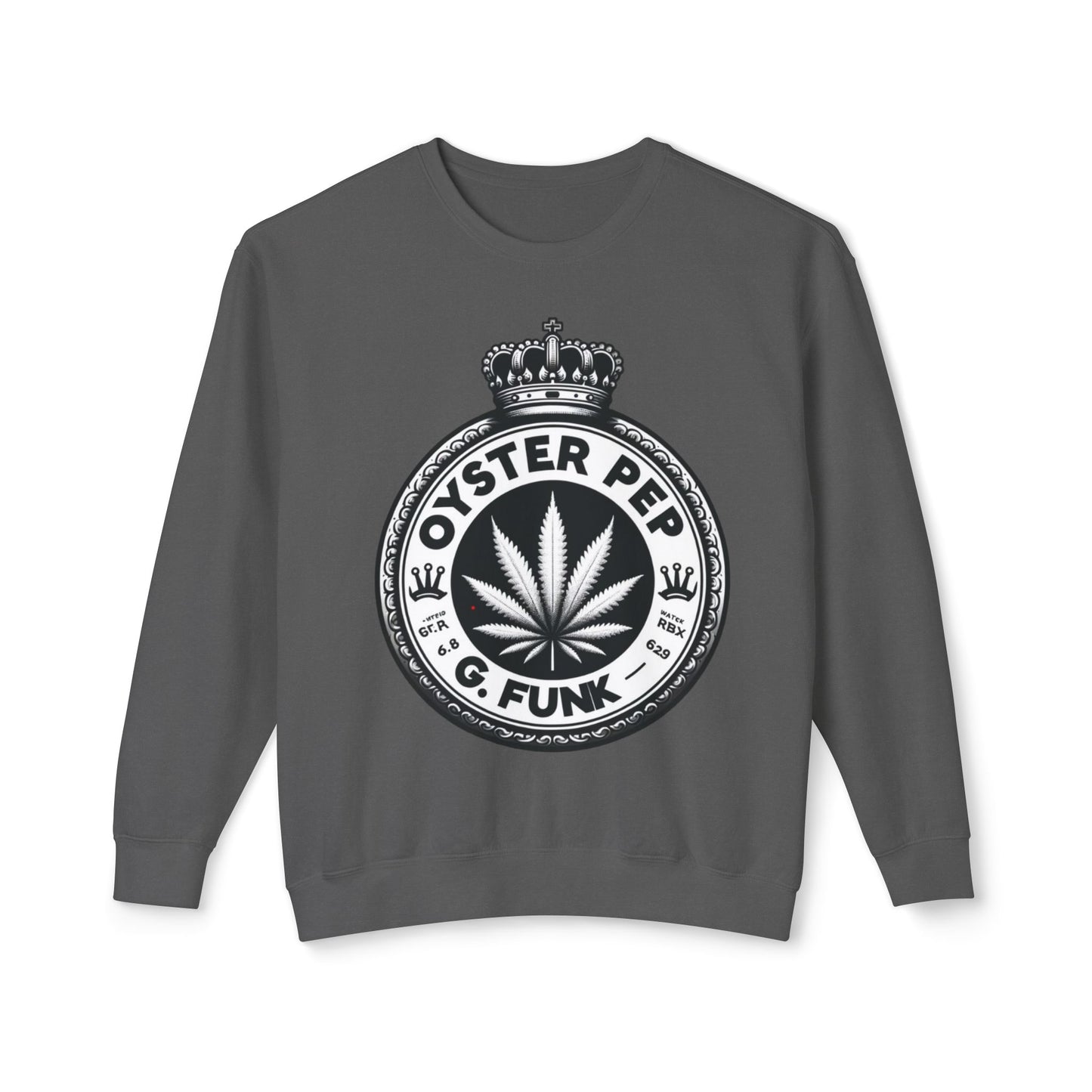 Oyster Pep Finest Unisex Lightweight Crewneck Sweatshirt