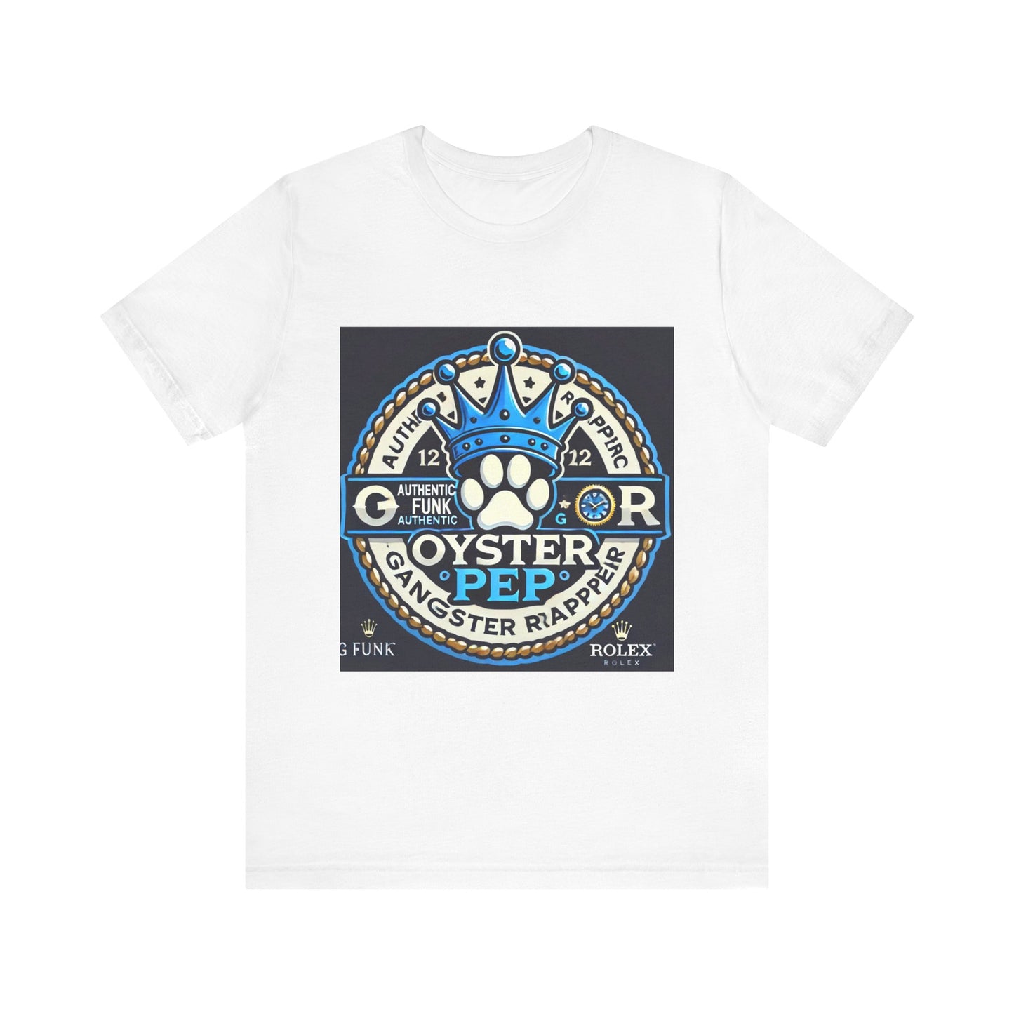 Oyster Pep Dogg Logo Unisex Jersey Short Sleeve Tee