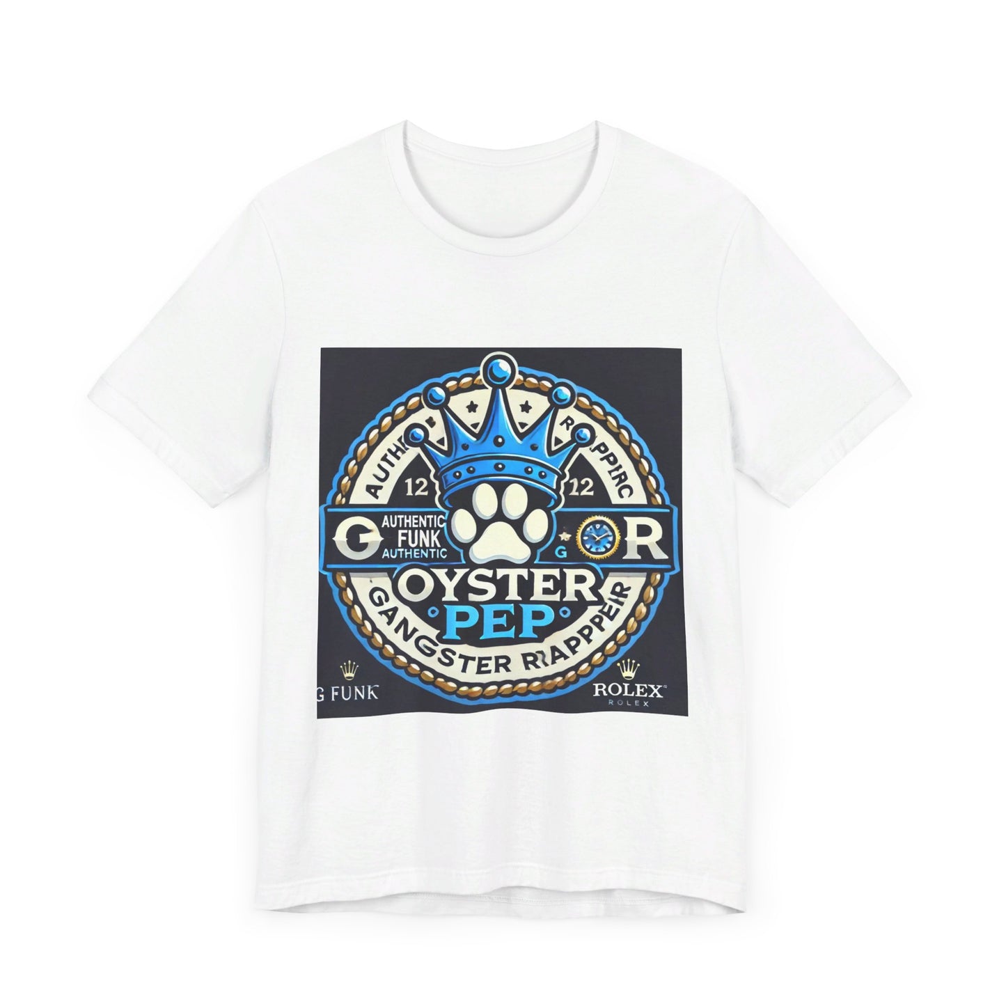 Oyster Pep Dogg Logo Unisex Jersey Short Sleeve Tee