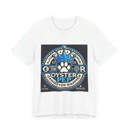 Oyster Pep Dogg Logo Unisex Jersey Short Sleeve Tee