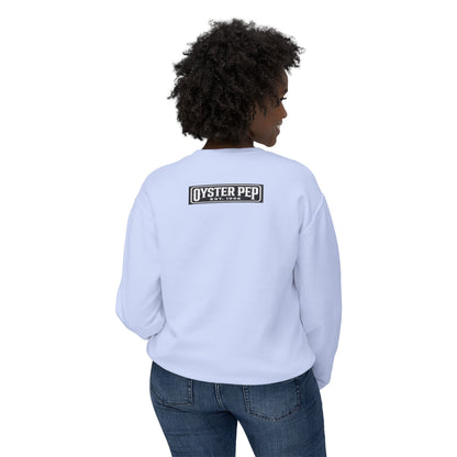 Oyster Pep Finest Unisex Lightweight Crewneck Sweatshirt