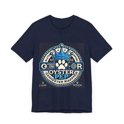 Oyster Pep Dogg Logo Unisex Jersey Short Sleeve Tee