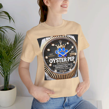 Oyster Pep Gold DTA  Bezel Logo Unisex Jersey Short Sleeve Tee