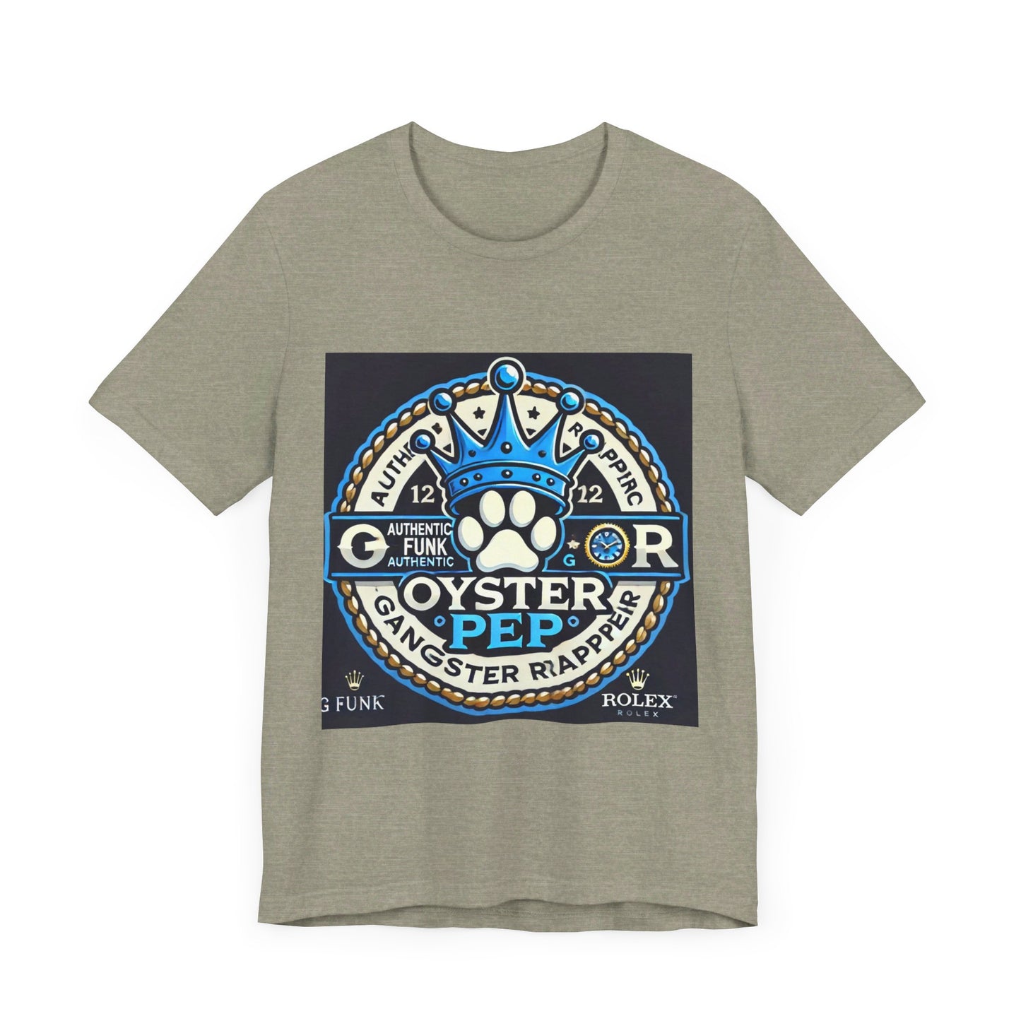 Oyster Pep Dogg Logo Unisex Jersey Short Sleeve Tee