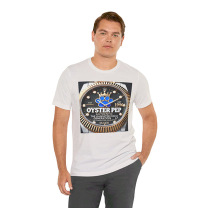 Oyster Pep Gold DTA  Bezel Logo Unisex Jersey Short Sleeve Tee