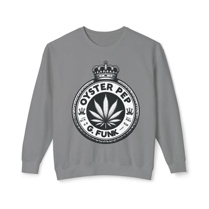 Oyster Pep Finest Unisex Lightweight Crewneck Sweatshirt