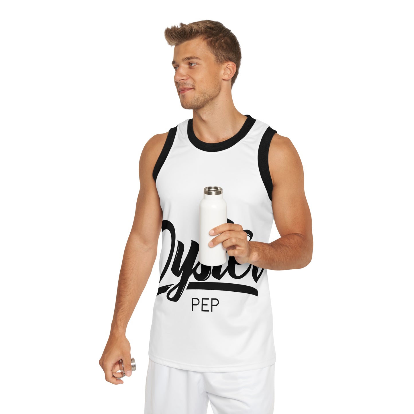 Oyster Pep Lambeer Unisex Basketball Jersey (AOP)