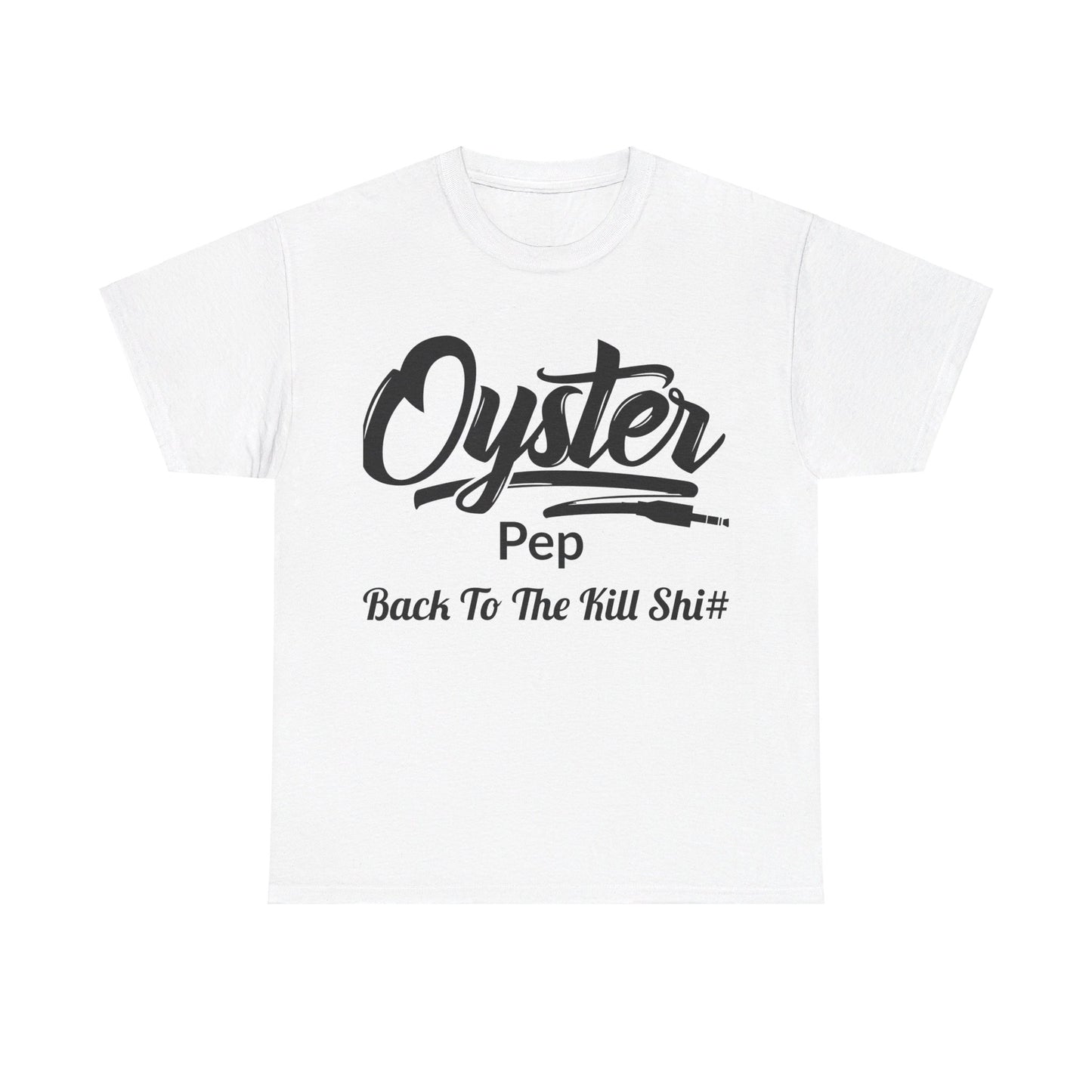 Oyster Pep basiz logo Unisex Heavy Cotton Tee