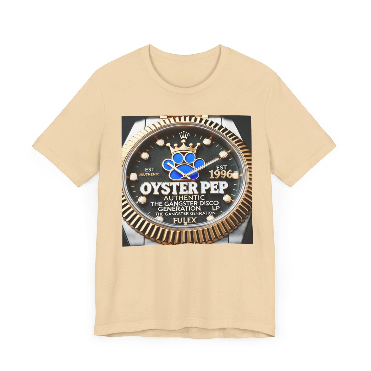 Oyster Pep Gold DTA  Bezel Logo Unisex Jersey Short Sleeve Tee