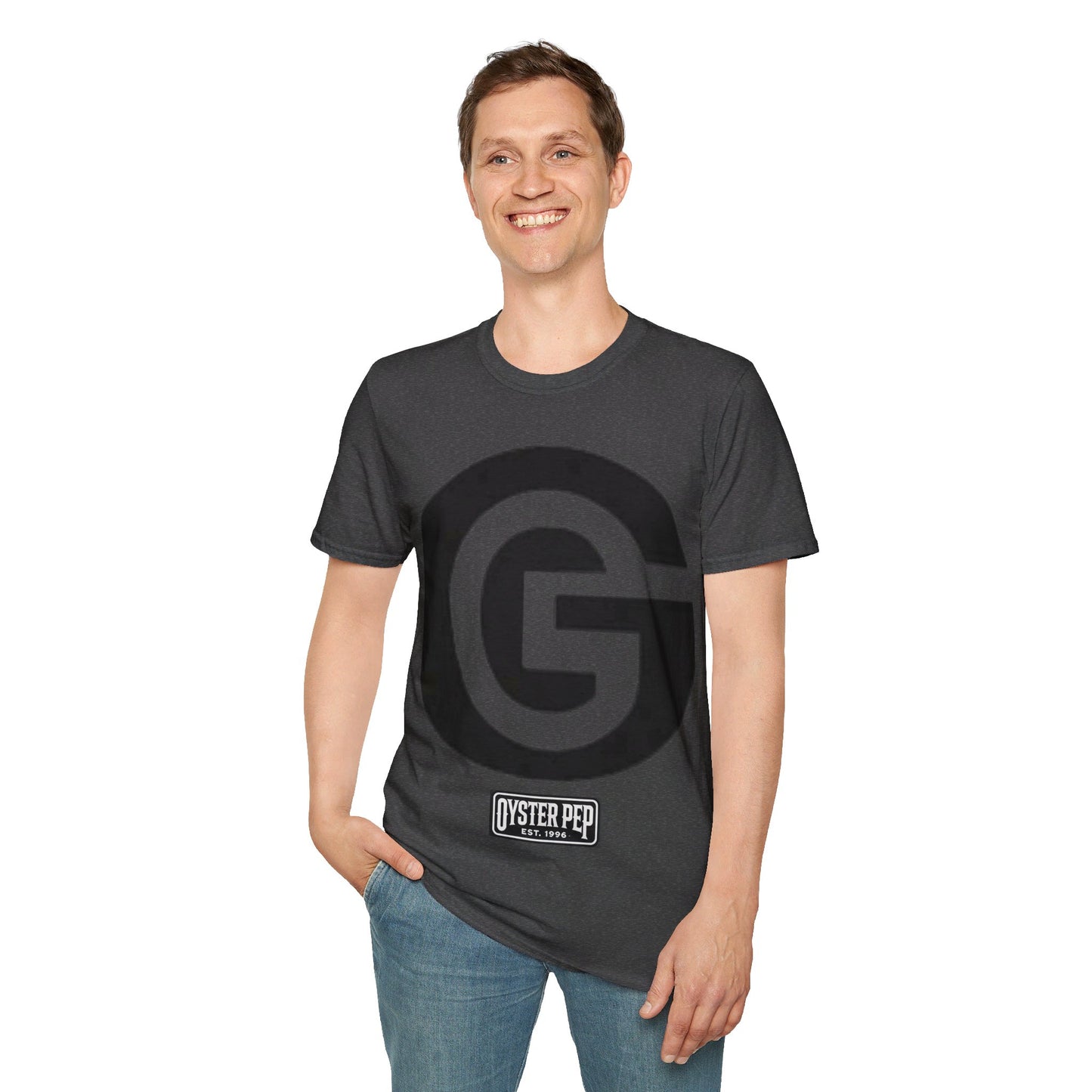 Oyster Pep the G Logo Unisex Softstyle T-Shirt