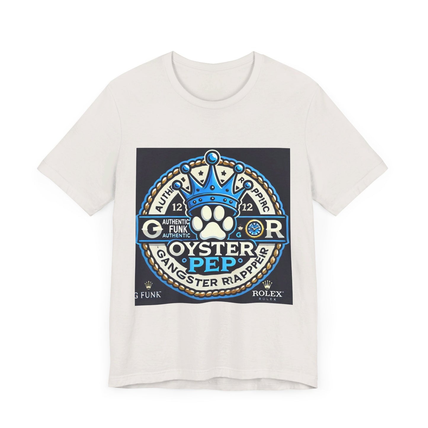 Oyster Pep Dogg Logo Unisex Jersey Short Sleeve Tee