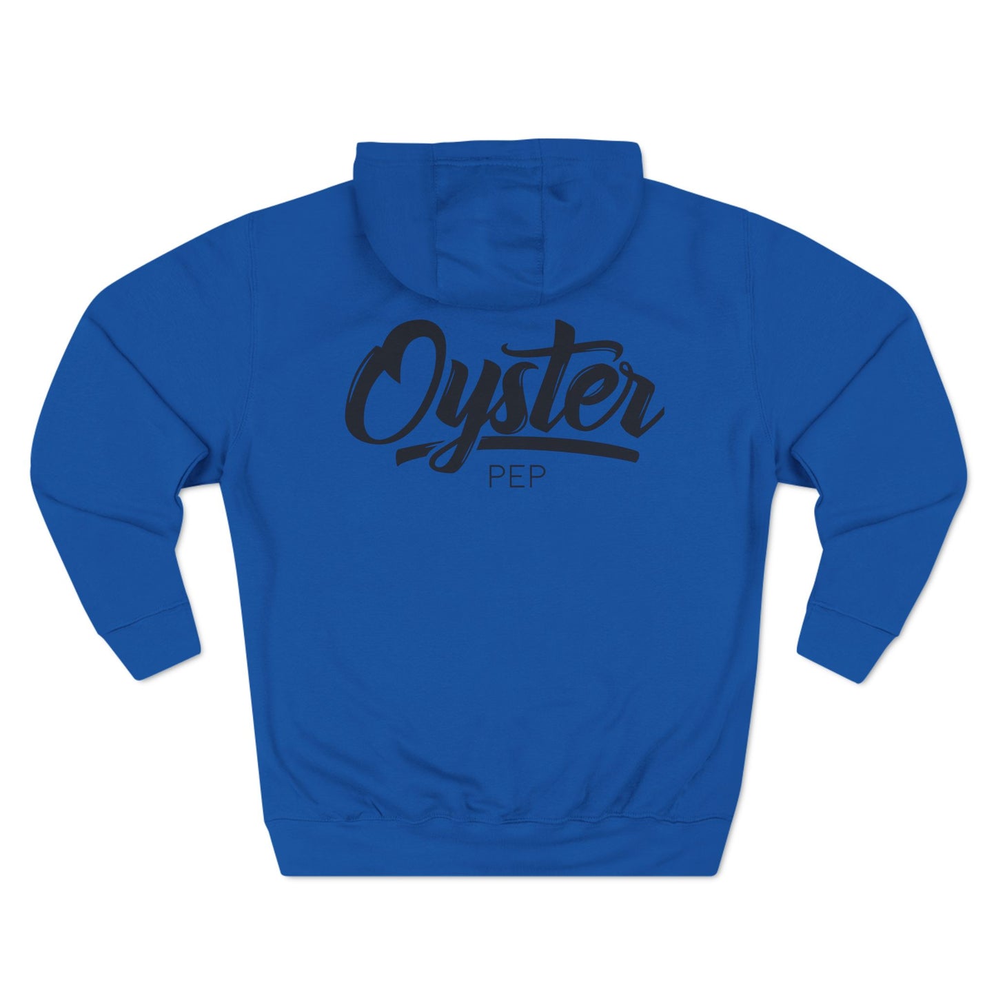 Oyster Pep Crown Three-Panel Fleece Hoodie