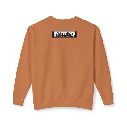 Oyster Pep Finest Unisex Lightweight Crewneck Sweatshirt