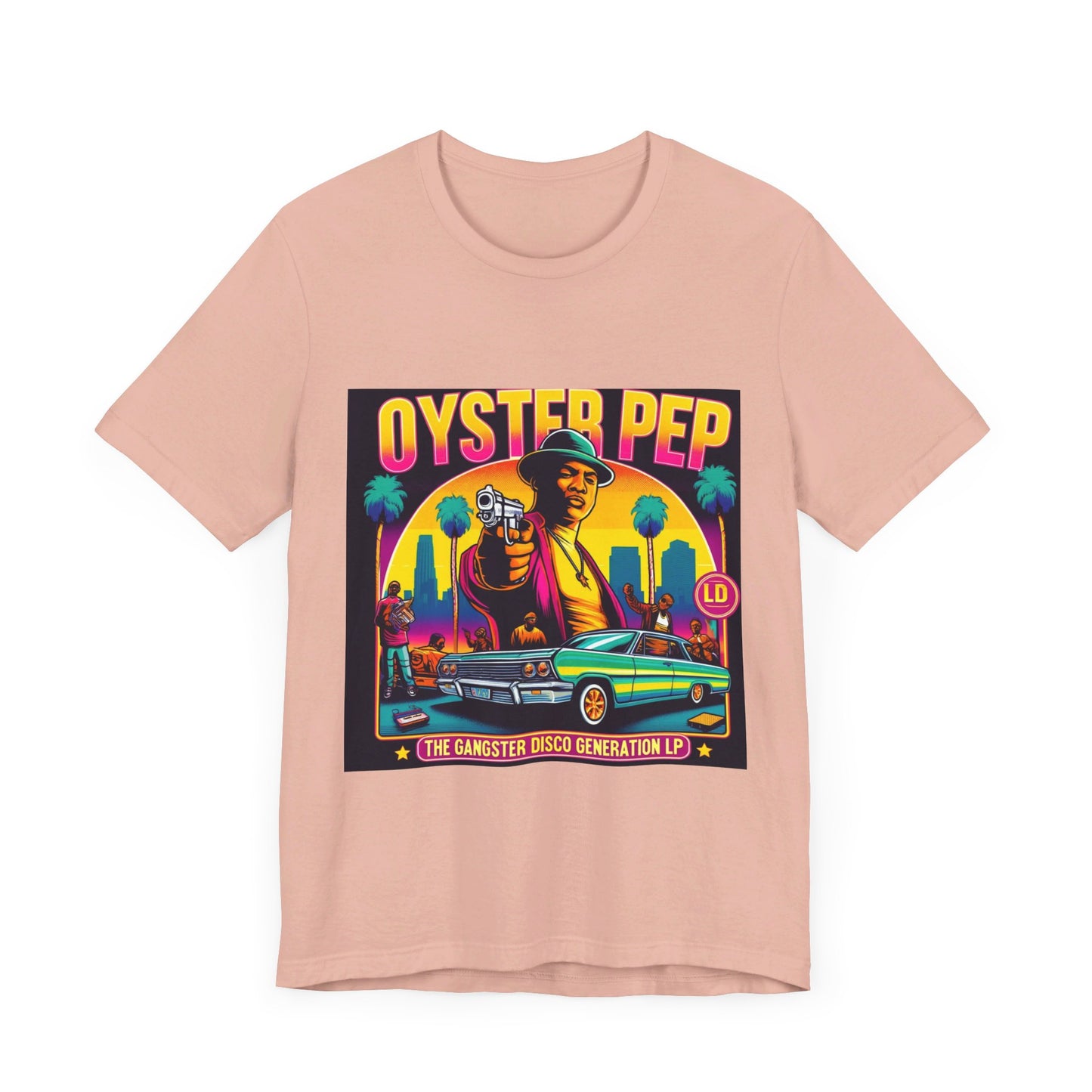 Oyster Pep FPS GTA  Logo 2 Unisex Jersey Short Sleeve Tee