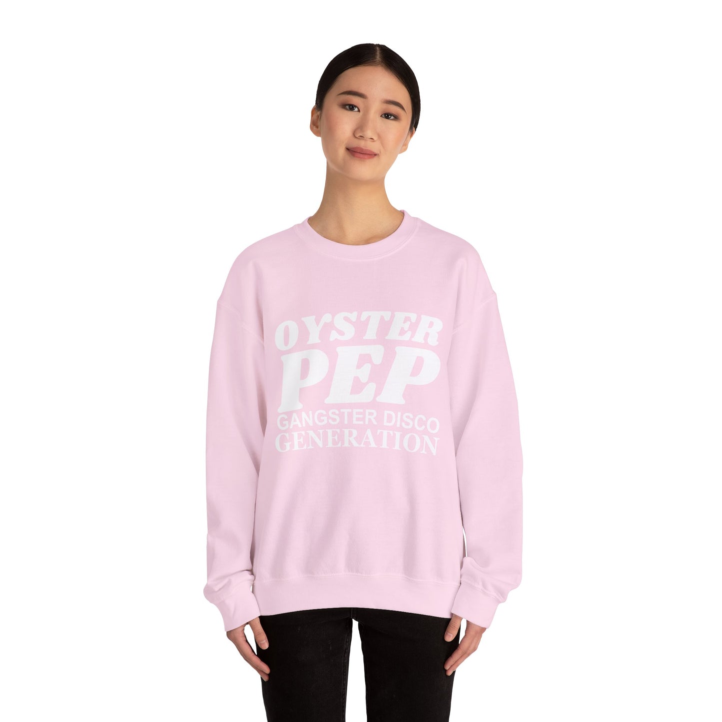 OYSTER PEP Visualize logo Unisex Heavy Blend™ Crewneck Sweatshirt