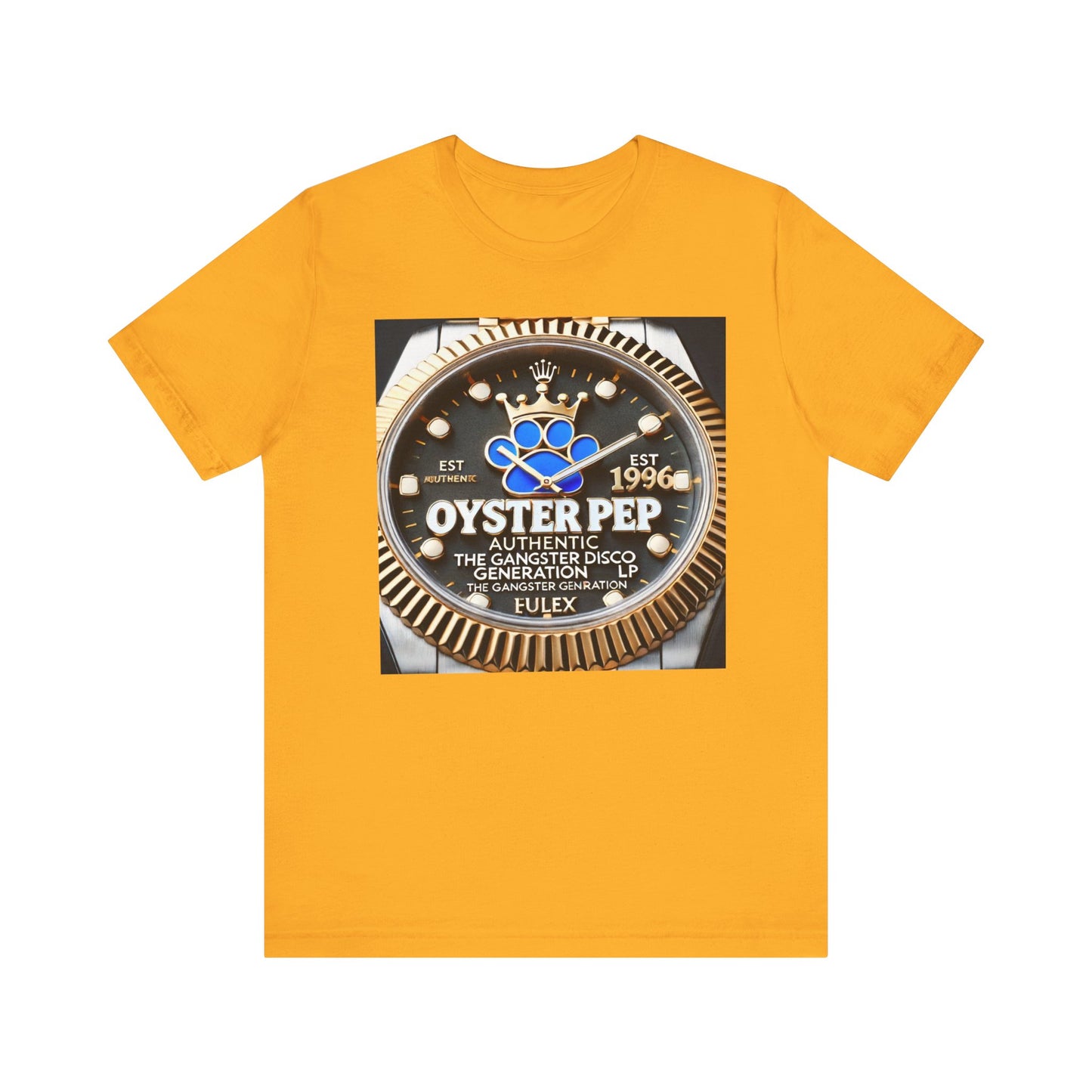 Oyster Pep Gold DTA  Bezel Logo Unisex Jersey Short Sleeve Tee