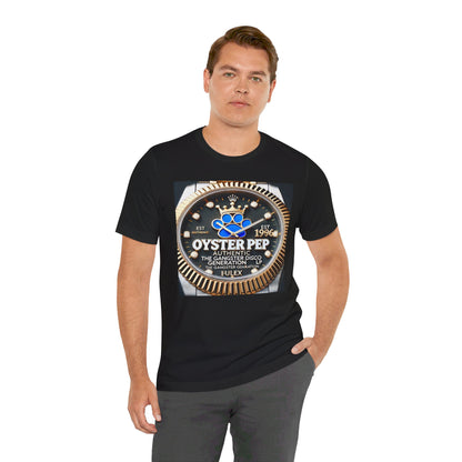 Oyster Pep Gold DTA  Bezel Logo Unisex Jersey Short Sleeve Tee