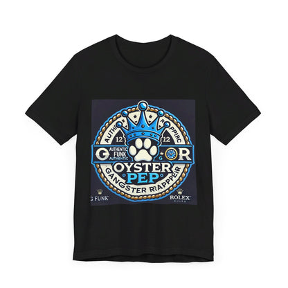 Oyster Pep Dogg Logo Unisex Jersey Short Sleeve Tee