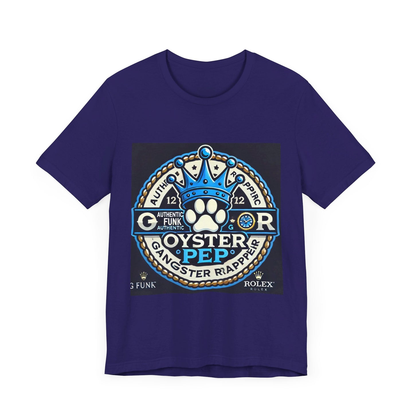 Oyster Pep Dogg Logo Unisex Jersey Short Sleeve Tee