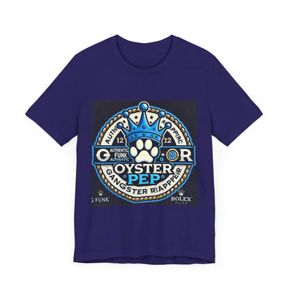 Oyster Pep Dogg Logo Unisex Jersey Short Sleeve Tee