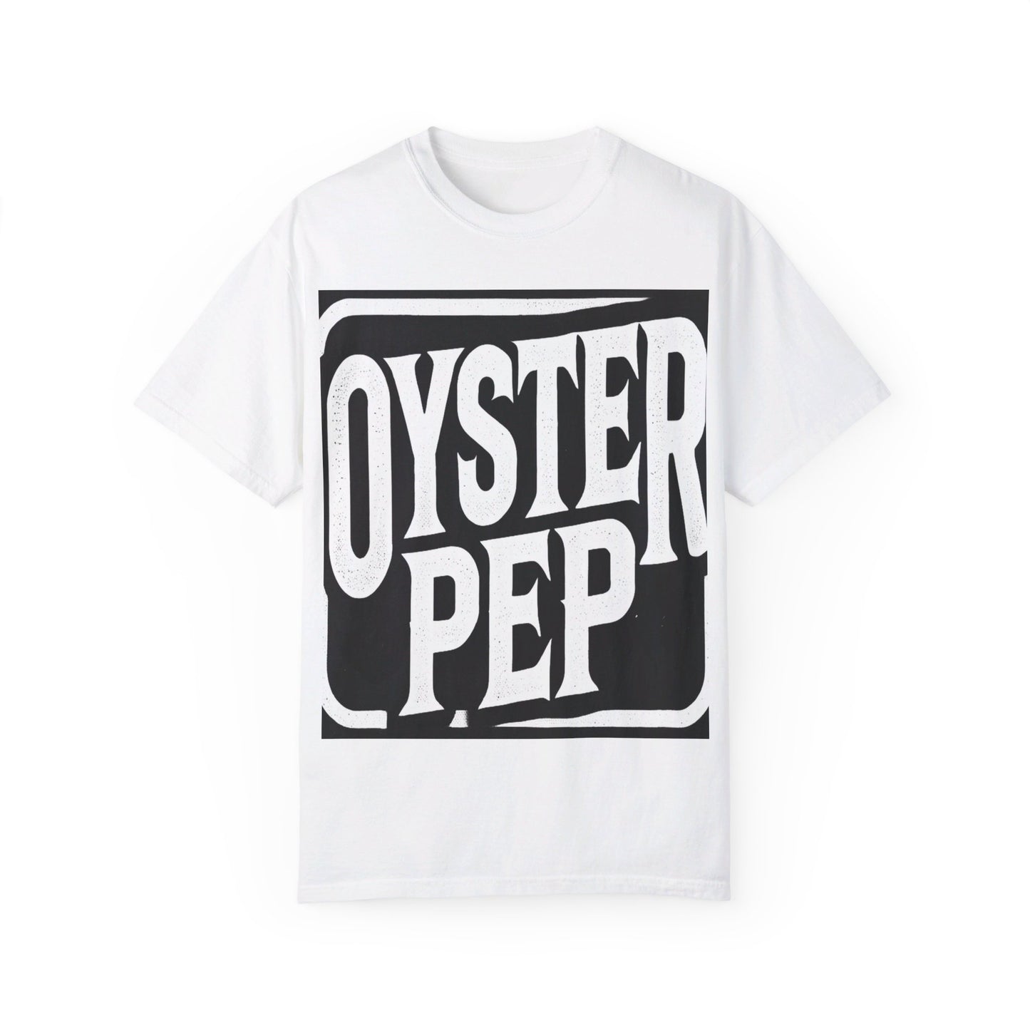 Oyster Pep G Logo Unisex Garment-Dyed T-shirt