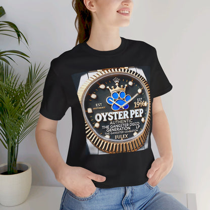 Oyster Pep Gold DTA  Bezel Logo Unisex Jersey Short Sleeve Tee