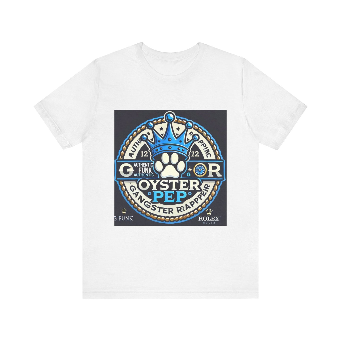 Oyster Pep Dogg Logo Unisex Jersey Short Sleeve Tee