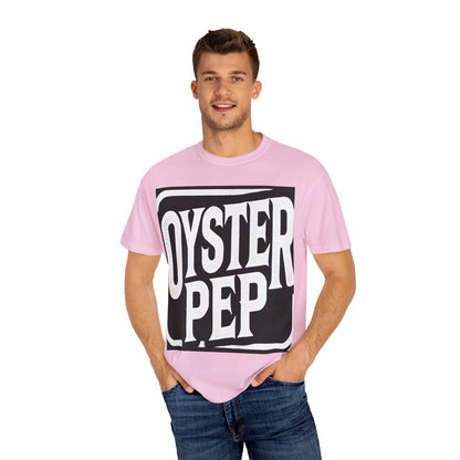 Oyster Pep G Logo Unisex Garment-Dyed T-shirt