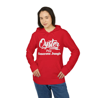 Oyster Pep Adapter Logo adidas Unisex Fleece Hoodie