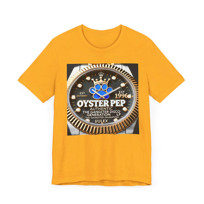 Oyster Pep Gold DTA  Bezel Logo Unisex Jersey Short Sleeve Tee