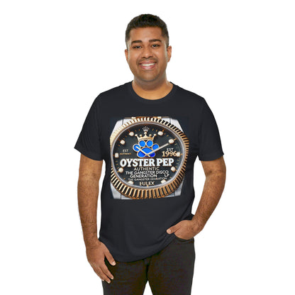 Oyster Pep Gold DTA  Bezel Logo Unisex Jersey Short Sleeve Tee