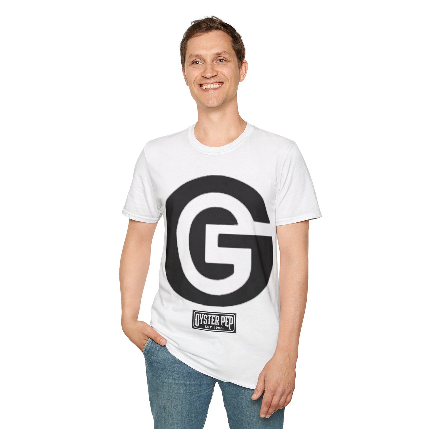 Oyster Pep the G Logo Unisex Softstyle T-Shirt