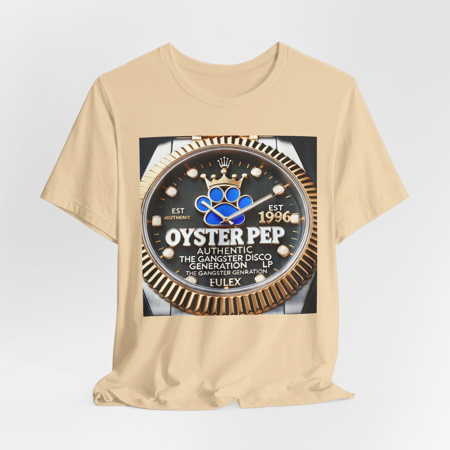 Oyster Pep Gold DTA  Bezel Logo Unisex Jersey Short Sleeve Tee