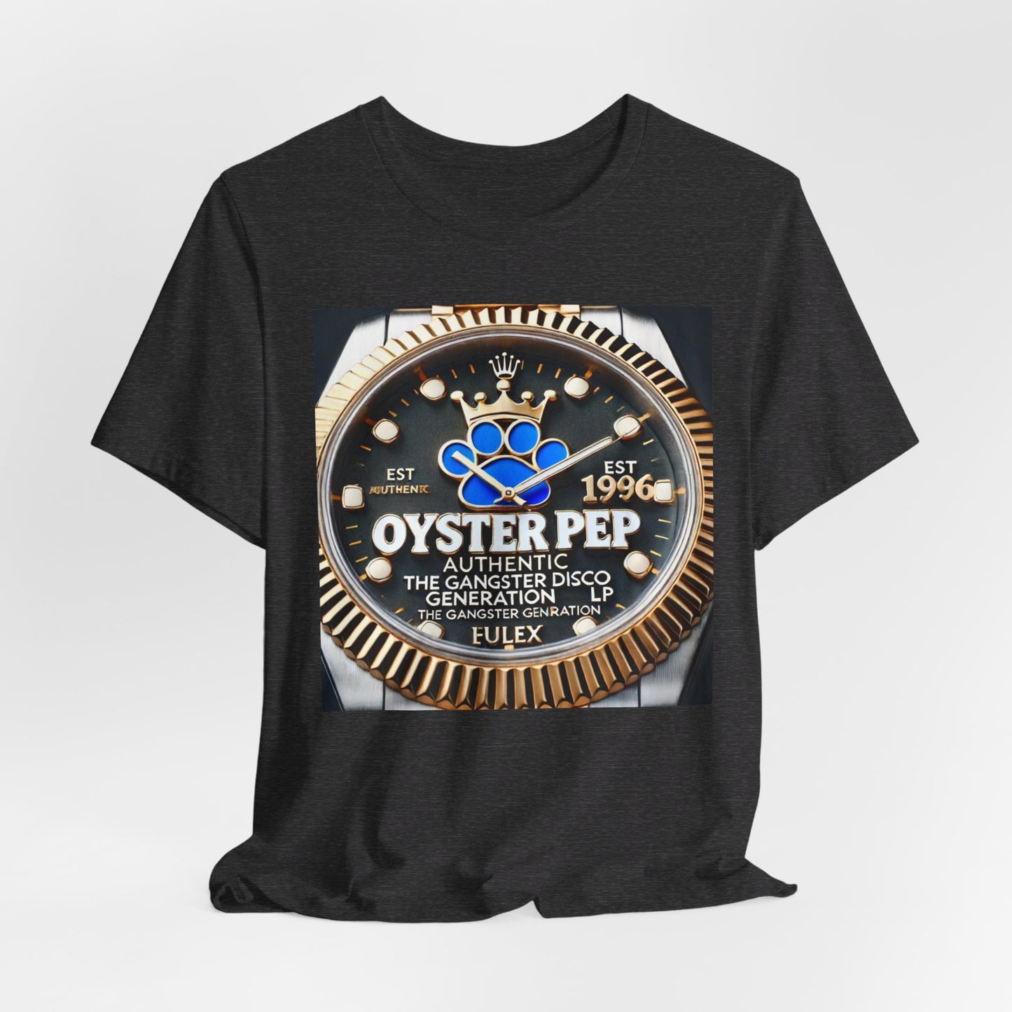 Oyster Pep Gold DTA  Bezel Logo Unisex Jersey Short Sleeve Tee