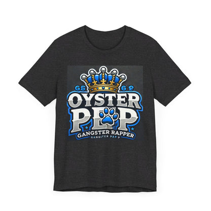 Oyster Pep Logo k9 Unisex Jersey Short Sleeve Tee